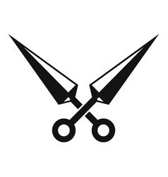 Ninja Blades Icon Simple Style