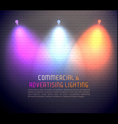 Colored Light Effects Poster