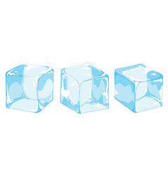 Ice Cubes Frozen Water Crystal Blocks