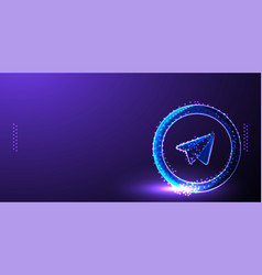 Telegram Social Media Marketing Background