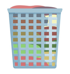 Basin Plastic Basket Icon Cartoon Child