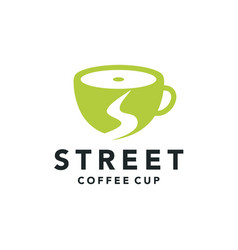 Coffee Cup Street Logo Design