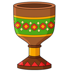 Kwanzaa Unity Cup Cartoon Colored Clipart