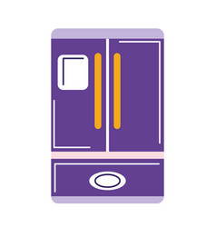 Isolated Colored Fridge Toy Icon