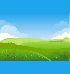 Flower airfield Royalty Free Vector Image - VectorStock