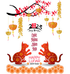 Happy Lunar New Year 2023 Vietnamese New Year