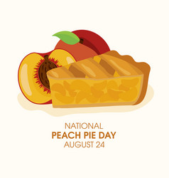 National Peach Pie Day Icon