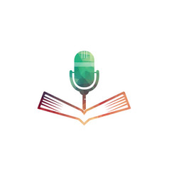 Podcast Book Logo Design