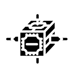 Research Team Space Exploration Glyph Icon