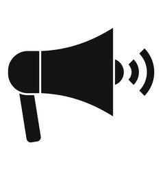 Megaphone Info Icon Simple Online Internet