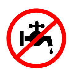 No Use Of Water Faucet