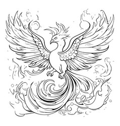 Eagle With Wings In The Wind Tattoo Design