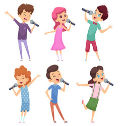 Singing Kids Happy Cute Children Music Voice