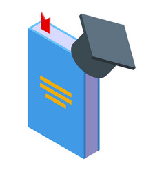 Book Education Icon Isometric Learn Course