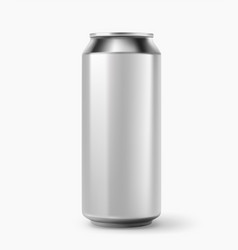 Aluminium 500 Ml Beer Can Mockup Isolated