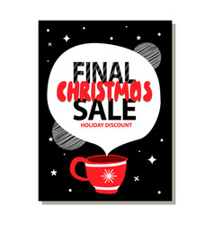 Final Christmas Sale Holiday Discount Advert