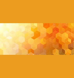 Contemporary Geometric Amber Background