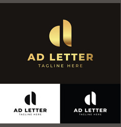 A D Letter Logo