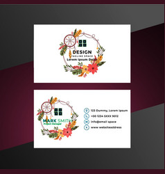 Abstract Business Card Design