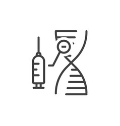 Dna Based Injection Icon Image