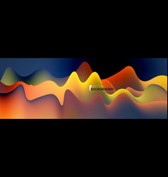 Dynamic Liquid Waves Abstract Background For