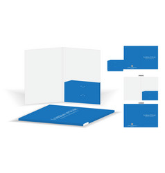 Folder Die Cut Mock Up Template