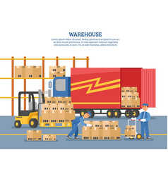 Logistics Delivery Poster