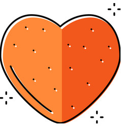 Heart Jelly Candy Gummy Color Icon