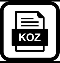 Koz File Document Icon