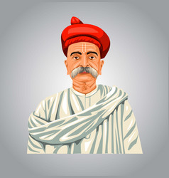 Printindian Freedom Fighter Bal Gangadhar Tilak