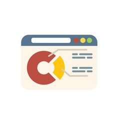 Web Page Icon Flat Market Target