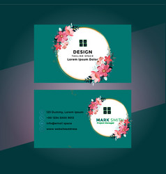 Abstract Business Card Design