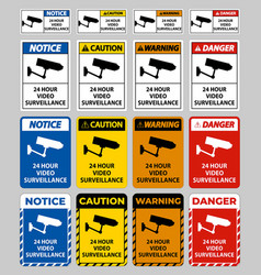 Cctv 24 Hour Video Surveillance Sign