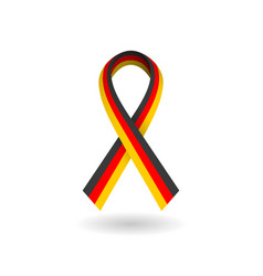 National Tricolor Ribbon Of Germany