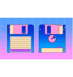 Floppy Disk Abstract