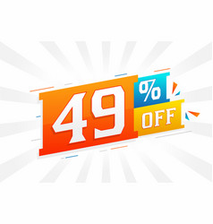 49 Percent Off 3d Special Promotional Campaign