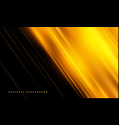 Black And Orange Abstract Background With Glowing