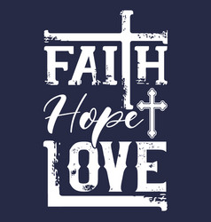 Faith Hope Love Svg Religious Christ