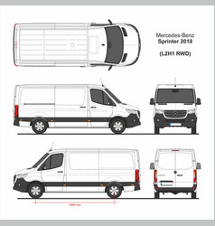 Mercedes Sprinter Cargo Van L2h1 Rwd 2018