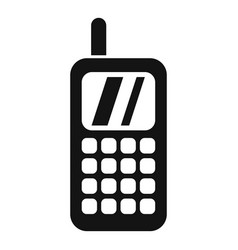 Portable Phone Icon Simple Contact Call