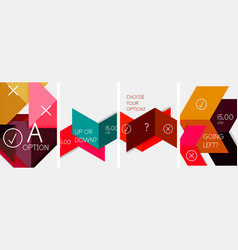 Arrow Minimal Geometric Abstract Poster Designs