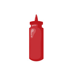 Ketchup Bottle Clipart Simple Of Red