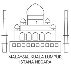 Malaysia Kuala Lumpur Istana Negara Travel