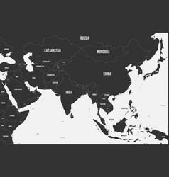 Political Map Of Western Southern And Eastern