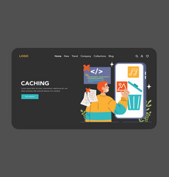 Back-end Development Web Banner Or Landing Page