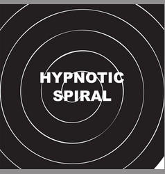 Hypnotic Spiral Background