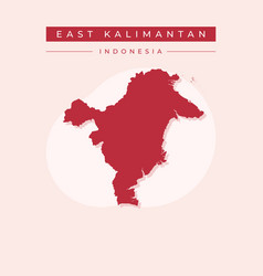 East Kalimantan Map Indonesia