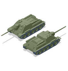 Isometric Ussr Tank Destroyer Su-85