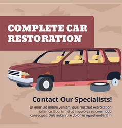 Complete Car Restoration Contact Specialists