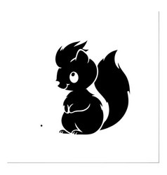 Cute Cartoon Squirrel